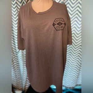 Grey Volcom tee Size XL